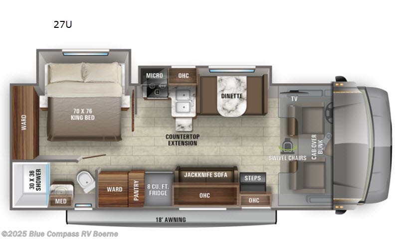 2021 Jayco Greyhawk 27U