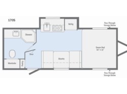 New 2018 Winnebago Winnie Drop 170S available in Souderton, Pennsylvania