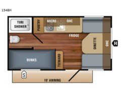 New 2019 Jayco Jay Flight SLX 7 154BH available in Souderton, Pennsylvania