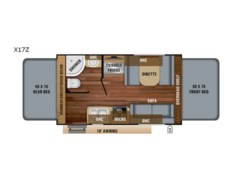 New 2019 Jayco Jay Feather X17Z available in Souderton, Pennsylvania