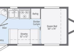 New 2018 Winnebago Micro Minnie 1706FB available in Souderton, Pennsylvania