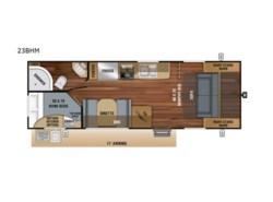 New 2019 Jayco Jay Feather 23BHM available in Souderton, Pennsylvania