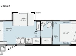 New 2020 Winnebago Micro Minnie 2405BH available in Souderton, Pennsylvania