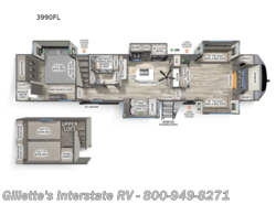 New 2026 Forest River Sandpiper 3990FL available in Haslett, Michigan