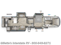 New 2026 Forest River Sandpiper 3800RK available in Haslett, Michigan