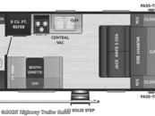 2021 Keystone Hideout 19RBWE