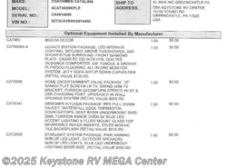 New 2019 Coachmen Catalina Legacy Edition 303RKP available in Greencastle, Pennsylvania