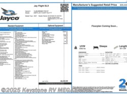 New 2021 Jayco Jay Flight SLX 236TH available in Greencastle, Pennsylvania