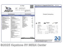 New 2021 Jayco Jay Flight 31MLS available in Greencastle, Pennsylvania