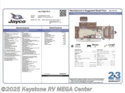 New 2021 Jayco Jay Flight SLX 265RLS available in Greencastle, Pennsylvania