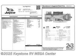 New 2021 Jayco Jay Flight SLX 324BDS available in Greencastle, Pennsylvania