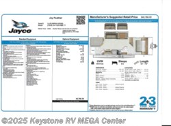 New 2022 Jayco Jay Feather 27BHB available in Greencastle, Pennsylvania