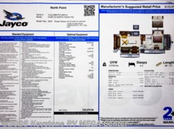 New 2022 Jayco North Point 310RLTS available in Greencastle, Pennsylvania
