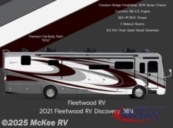 New 2021 Fleetwood Discovery 38N available in Perry, Iowa