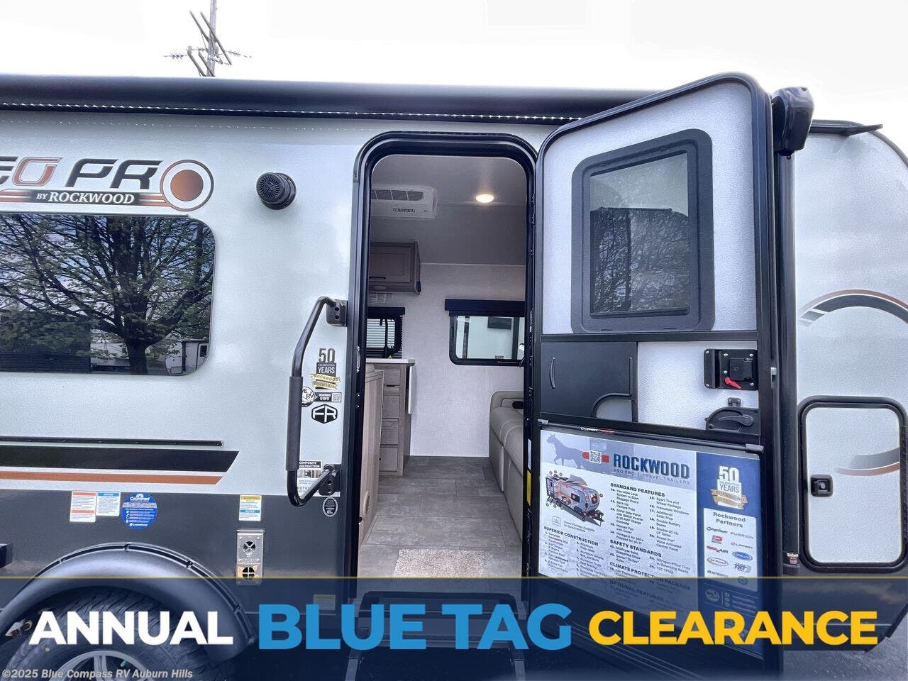 New 2025 Forest River Rockwood Geo Pro G19FD available in Auburn Hills, Michigan