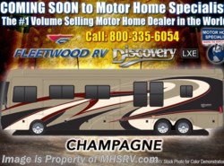New 2018 Fleetwood Discovery LXE 44H Bath & 1/2, 450HP, Tag, Aqua Hot, U-Dinette available in Alvarado, Texas