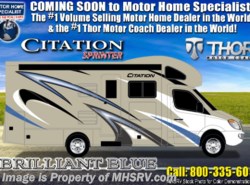 New 2019 Thor Motor Coach Chateau Citation Sprinter 24SK W/Dsl Gen, Theater Seats & Stabilizers available in Alvarado, Texas
