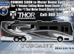 New 2019 Thor Motor Coach Tuscany 45JA W/Theater Seats, 450HP, Tag Axle, IFS, Stack available in Alvarado, Texas