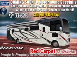 New 2020 Thor Motor Coach Hurricane 34R W/ Theater Seats, King, OH Loft, Ext TV available in Alvarado, Texas
