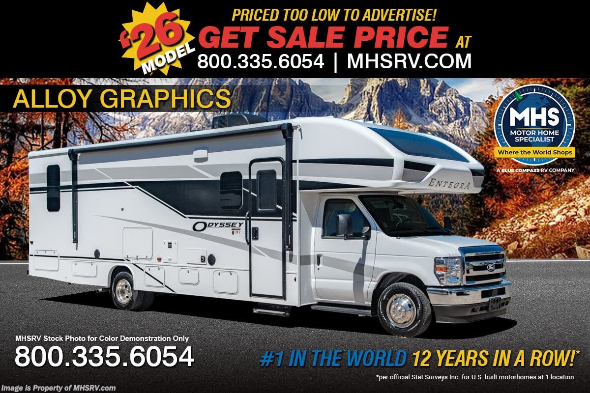 New 2026 Entegra Coach Odyssey 30Z available in Alvarado, Texas