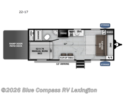 Used 2024 Forest River Cherokee Wolf Pack 22-17 available in Georgetown, Kentucky