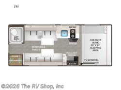 New 2026 Thor Motor Coach Four Winds 19X Chevy available in Baton Rouge, Louisiana