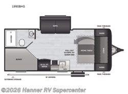 New 2026 Keystone Springdale Mini 1990BHS available in Baird, Texas