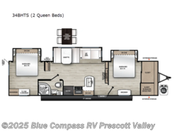 New 2025 Forest River Aurora 34BHTS (2 Queen Beds) available in Prescott Valley, Arizona