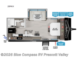 New 2025 Grand Design Transcend Xplor 20MKX available in Prescott Valley, Arizona