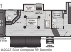 New 2021 Keystone Fuzion 373 available in Ringgold, Virginia