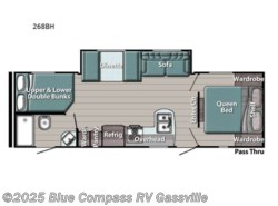 Used 2021 Gulf Stream Ameri-Lite Ultra Lite 268BH available in Gassville, Arkansas