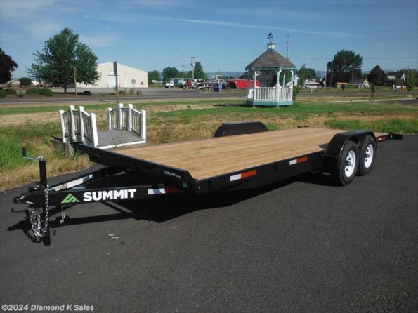 2024 Summit Trailer Cascade 7' X 18' 7K Carhauler available in Halsey, OR