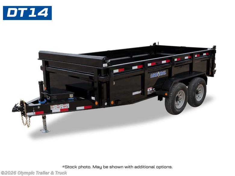 2026 Load Trail DT 72" x 14' Tandem Axle Dump Trailer
