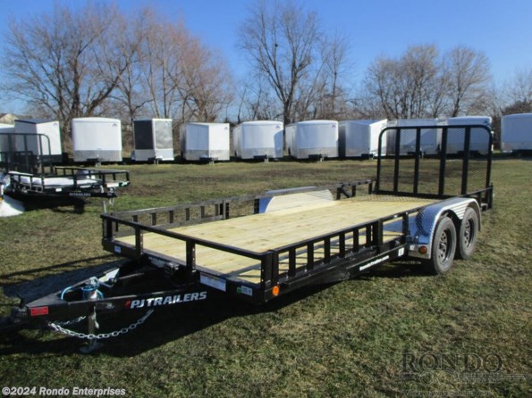 2024 PJ Trailers Utility UL  UL21832BSFK-ATVR-SP02 available in Sycamore, IL