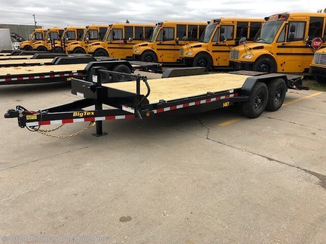 6x20 Flatbed Flat Deck Heavy Duty Trailer For Sale New Big Tex 14ET