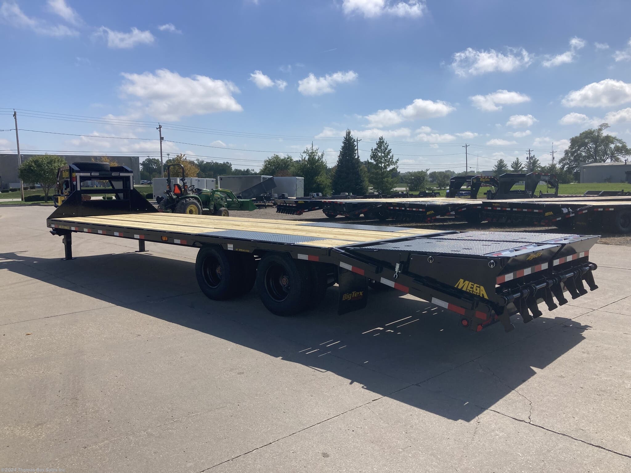 X Flatbed Flat Deck Heavy Duty Trailer For Sale New Big Tex Gn