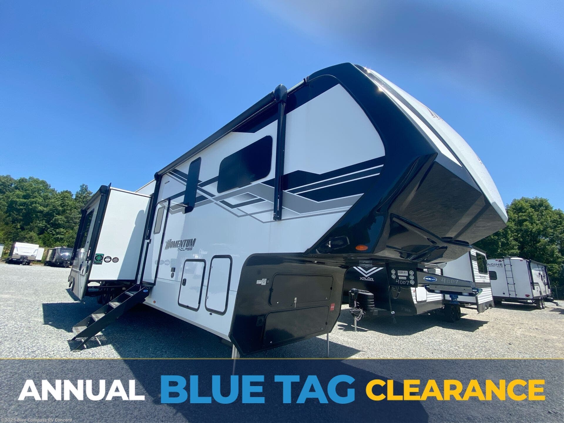 New 2025 Grand Design Momentum M-Class 414M available in Concord, North Carolina