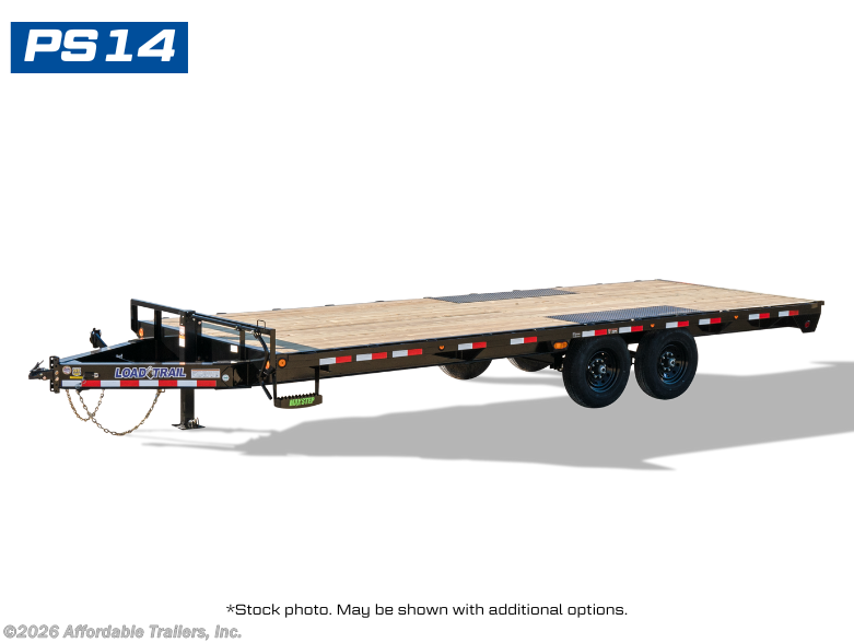 2025 Load Trail PS 102" x 24' Tandem Standard Pintle Hook Trailer