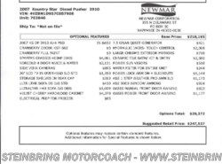 Used 2007 Newmar Kountry Star 3910 DIESEL WITH 4 POWER SLIDEOUTS available in Garfield, Minnesota