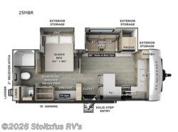 New 2026 Forest River Flagstaff Micro Lite 25MBR available in Adamstown, Pennsylvania