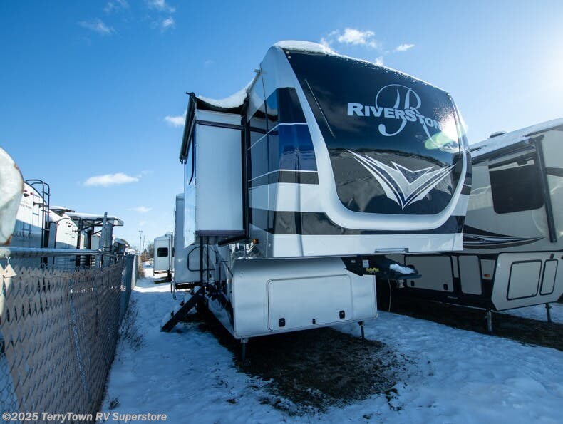 Used 2020 Forest River RiverStone 39FKTH available in Grand Rapids, Michigan