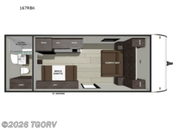 New 2026 Forest River Wildwood FSX 167RBK available in Greeley, Colorado