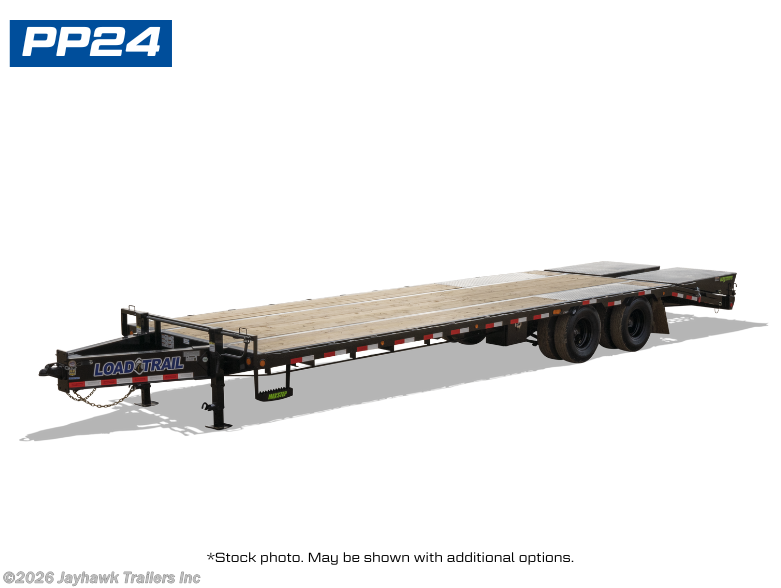 2024 Load Trail PP 102" x 25' Tandem Low-Pro Pintle Hook Trailer