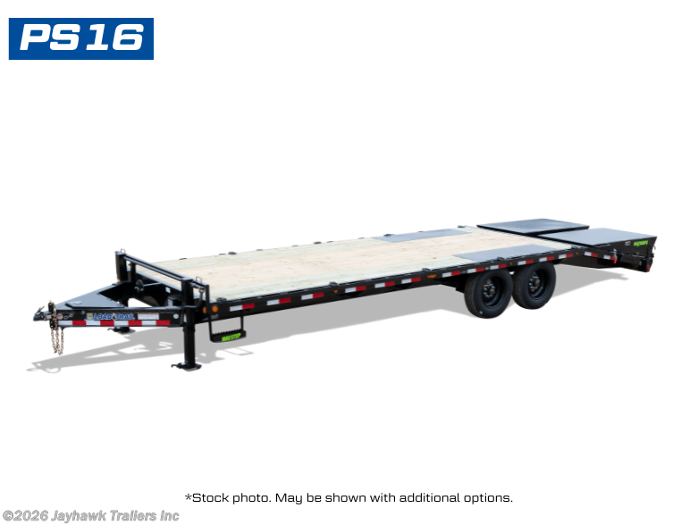 2024 Load Trail PS 102" x 24' Tandem Standard Pintle Hook Trailer