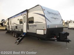 New 2019 Keystone Springdale 32TH Toy Hauler 12Ft Cargo Area /Slide Out/ Front available in Turlock, California