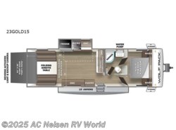 New 2022 Forest River Cherokee Wolf Pack Gold 23GOLD15 available in Shakopee, Minnesota