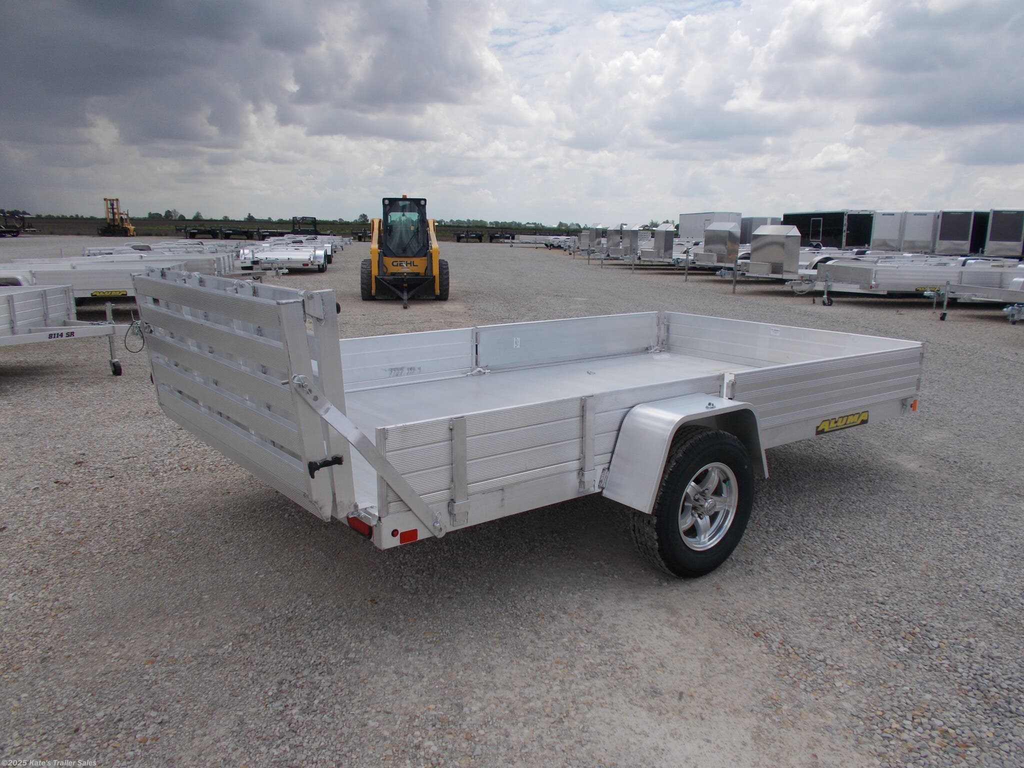 Utility Trailer 2021 Aluma 8112S R BT SR 12 Aluminum Utility UTV