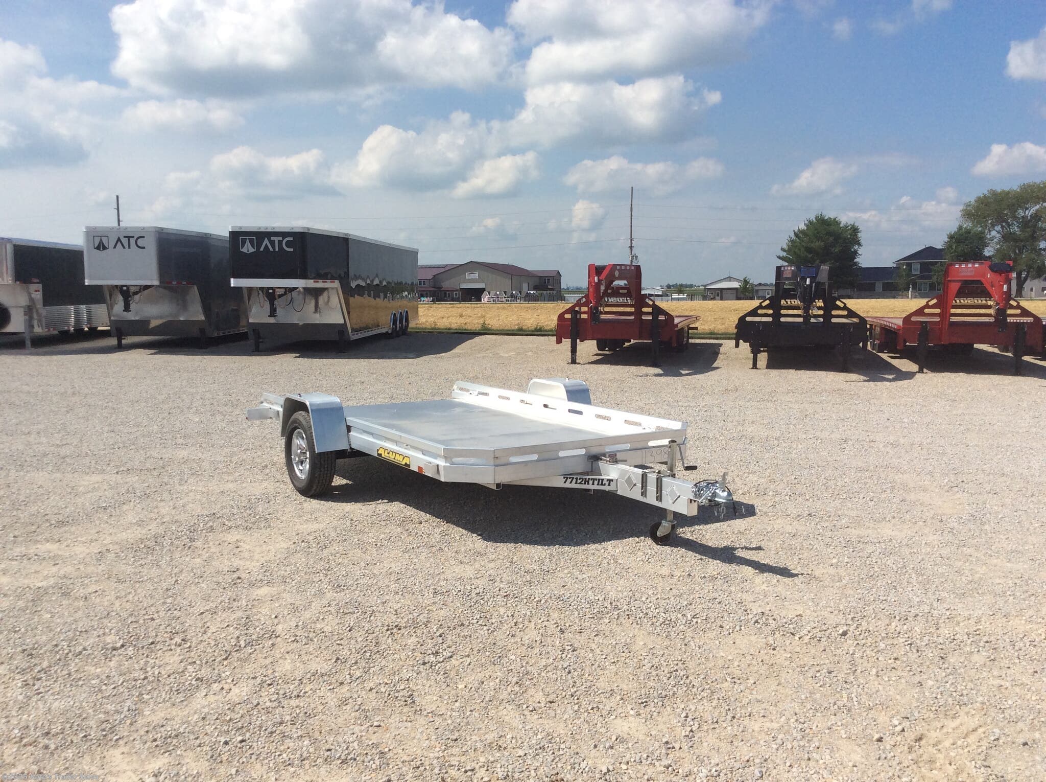 X Tilt Deck Trailer For Sale New Aluma H Tilt Hd Single