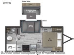 Used 2022 Winnebago Micro Minnie 2108FBS available in Rural Hall, North Carolina