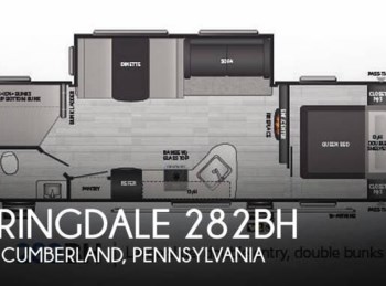 Used 2021 Keystone Springdale 282BH available in New Cumberland, Pennsylvania